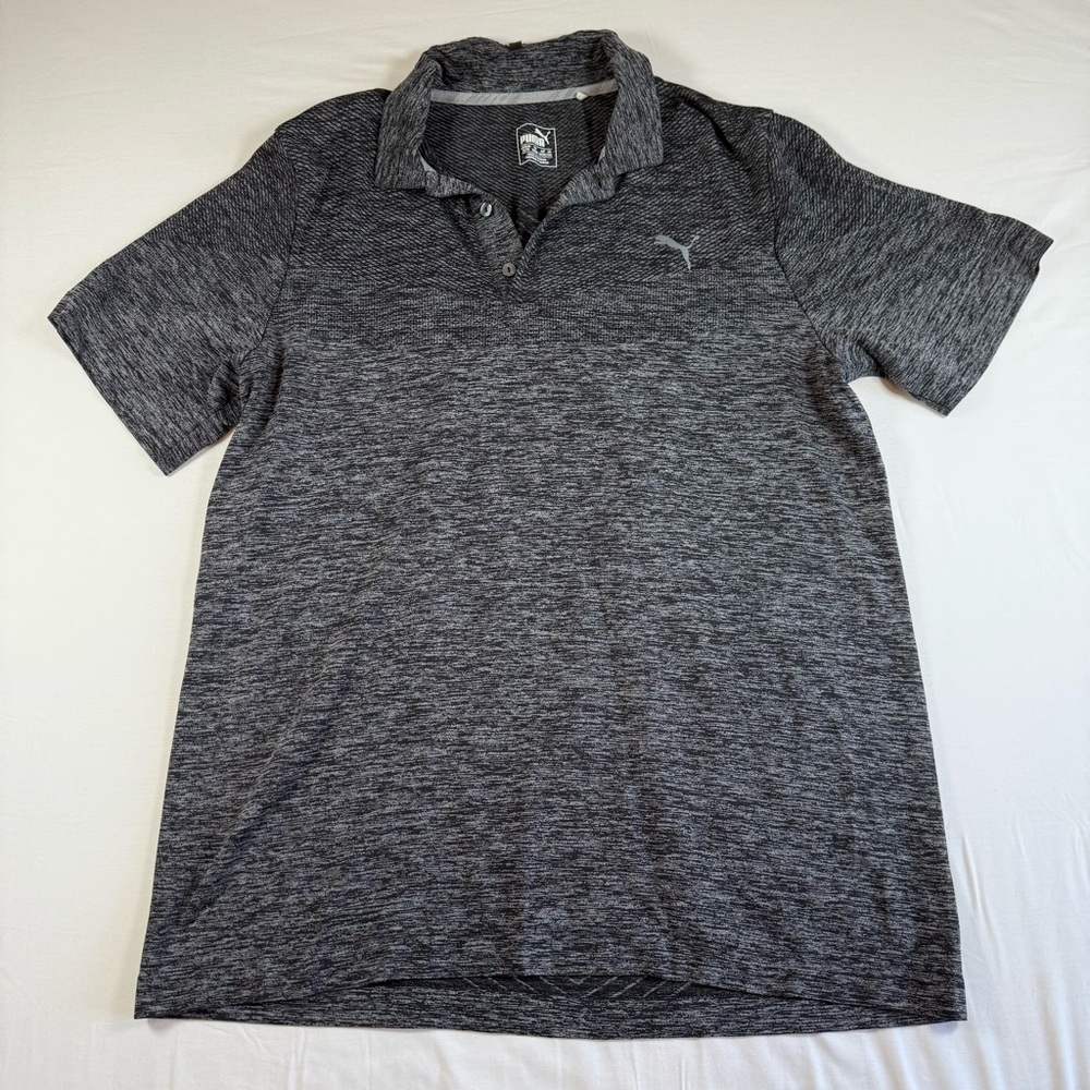 Puma Men's‎ Charcoal Polo Shirt